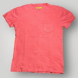 Prince & Fox Men's Pink Cotton Pocket Tee (Size S)